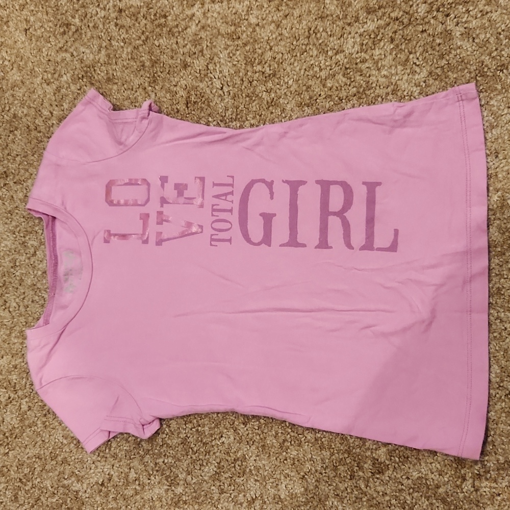 Total Girl tshirt, size 7-8